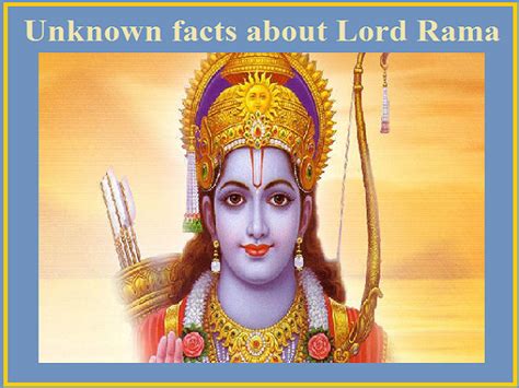 Ram Navami 2021: 13 Unknown facts about Lord Rama