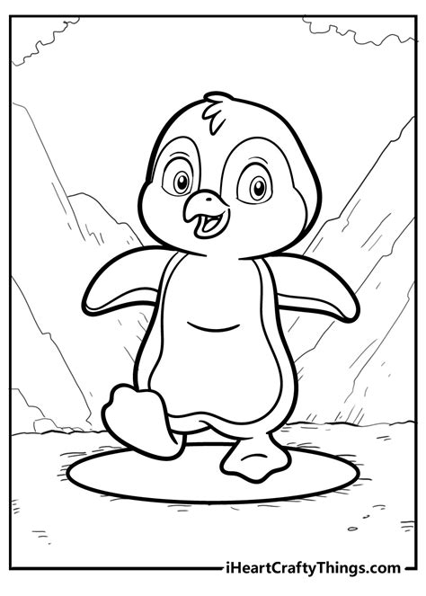 Penguin Coloring Pages To Print