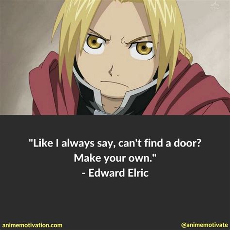 Edward Elric quotes | Fullmetal alchemist quotes, Hero quotes ...