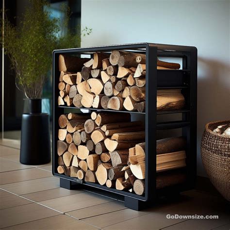 Indoor Firewood Storage: 24 Ideas You Need To See | GoDownsize