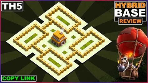 Town Hall Level 5 Farming Layout