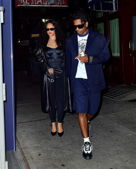 Rihanna and ASAP Rocky Dress Up for Date Night | Vogue