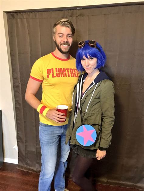 Couples Halloween costume, Scott Pilgrim and Ramona Flowers from Scott ...