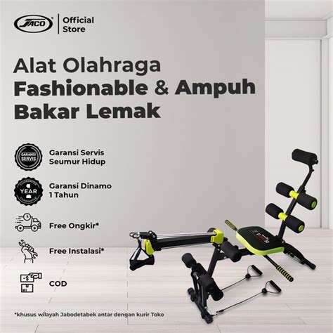 Jual Jaco Multi Toner Alat Olahraga Alat Fitness Alat Sit up ...