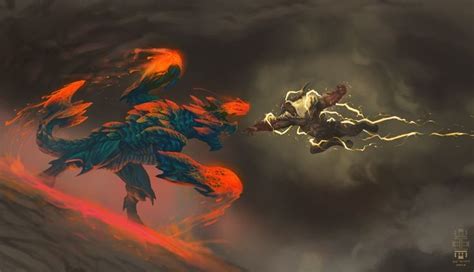 Raging Brachydios vs furios rajang | Monster hunter art, Monster hunter ...