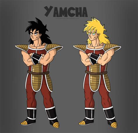 Saiyan Yamcha Concept by Nickarooski on DeviantArt