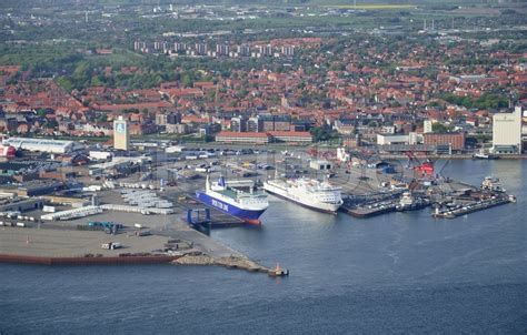 Esbjerg harbour | Stock image | Colourbox