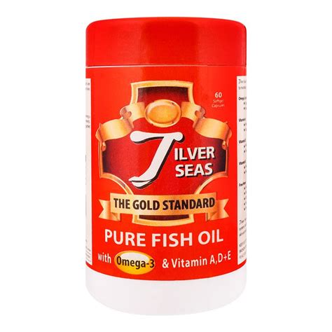 Order Zestech Sciences Silver Seas Pure Fish Oil Capsules, 60-Pack ...