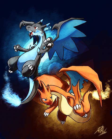 Mega Charizard X Y by LazyAmphy on DeviantArt