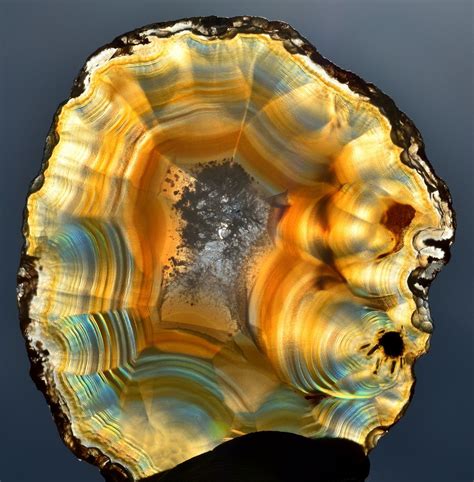 Iris Agate in the sun | Flickr - Photo Sharing! | Crystals minerals ...