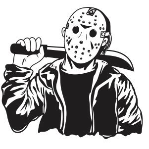 horror png spooky horror svg Friday the 13th svg Cricut Friday the 13th ...