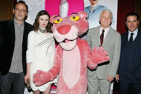 Pink Panther hangin' with the cast of the Pink Panther 2 ! | Andy ...