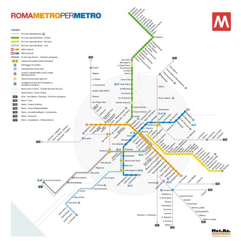 Rome Metro - Lines, hours, fares and Rome metro maps | Rome city, Metro ...