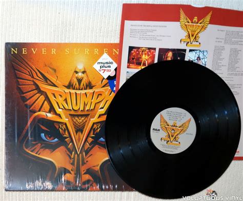 Triumph – Never Surrender (1983) Vinyl, LP, Album – Voluptuous Vinyl ...