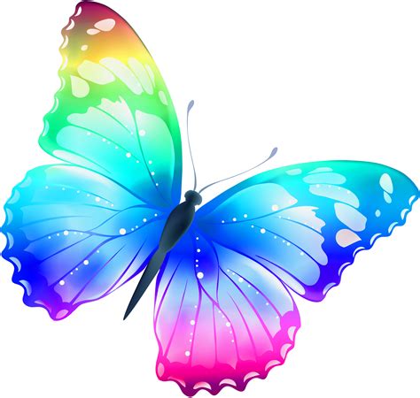 Free Rainbow Butterfly Cliparts, Download Free Rainbow Butterfly ...