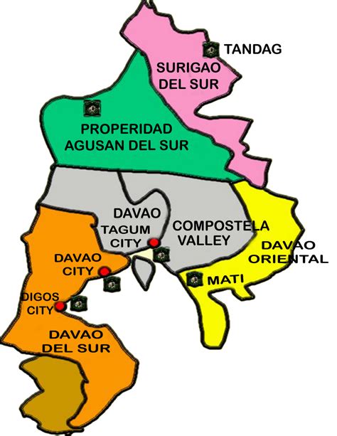 Philippines Region 11 Map