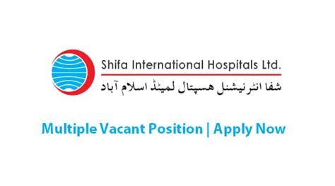 Shifa International Hospital Jobs Nov 2017