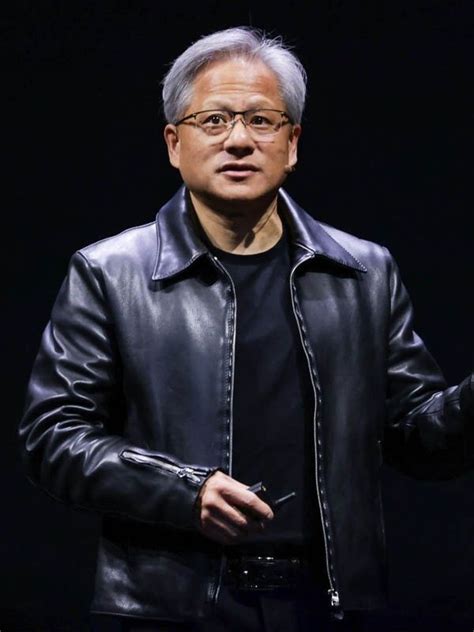 Nvidia Jensen Huang leather jacket - Jacket Hub