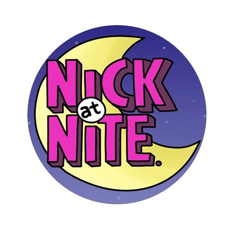 Nick at Nite Sticker Decal Nickelodeon 90s Nostalgia Round | Etsy