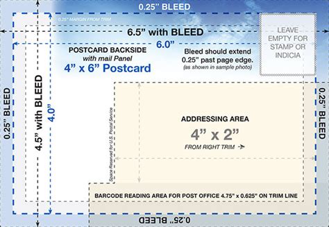 Usps Postcard Guidelines Template – PARAHYENA