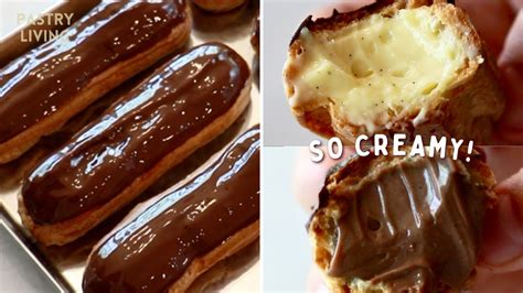 How To Make Amazing Eclairs | With 2 Simple Fillings - YouTube