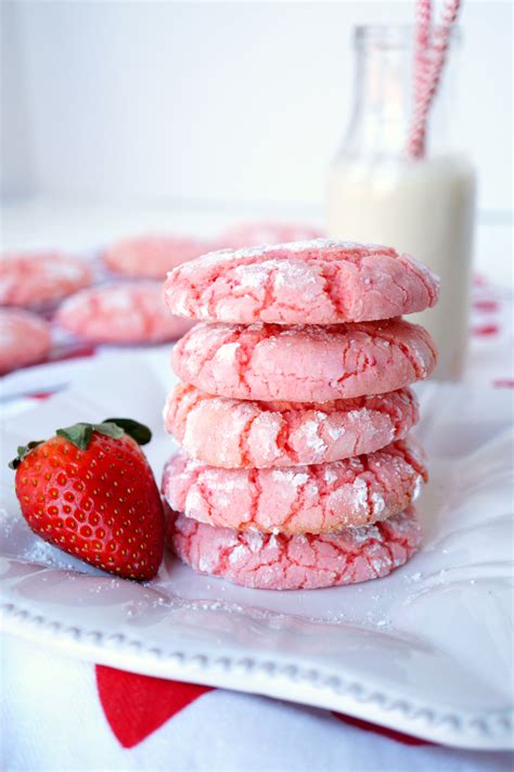 strawberry cookies from cake mix pillsbury