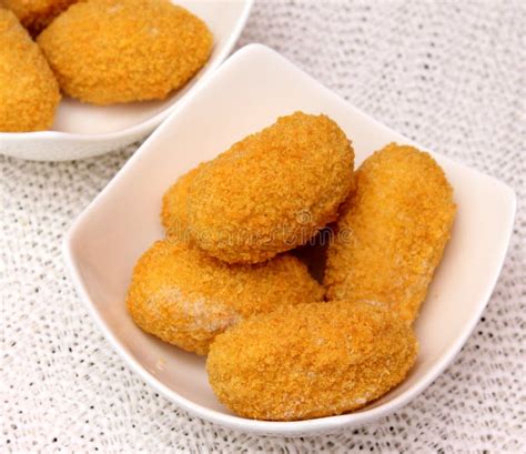 Nuggets of cheese stock photo. Image of croquette, fresh - 48381456