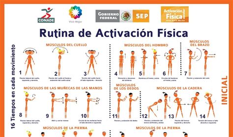 ACTIVIDAD FÍSICA Y DEPORTE: RUTINA DE ACTIVACIÓN FÍSICA