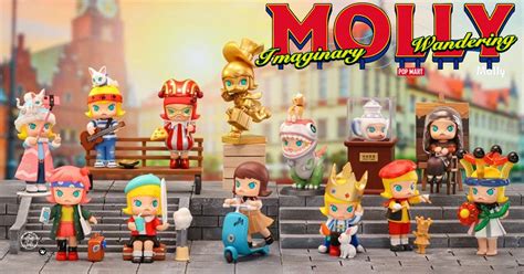 POP MART x Kenny Wong Presents MOLLY Imaginary Wandering Blind Box ...