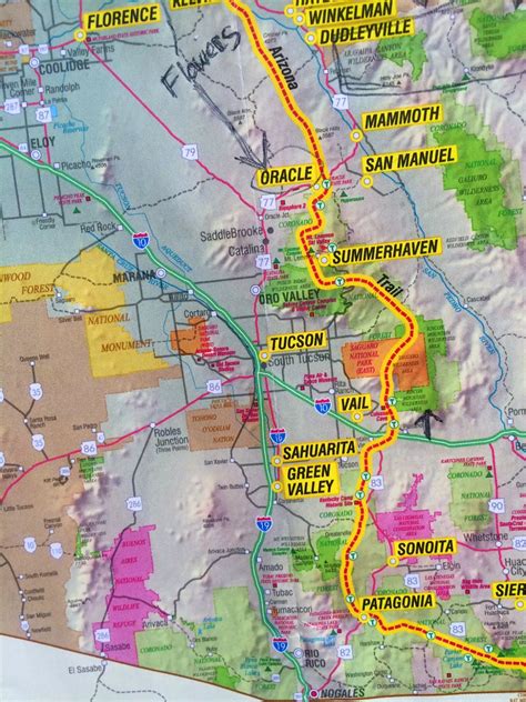 Rambling Hemlock: Planning for the Arizona Trail