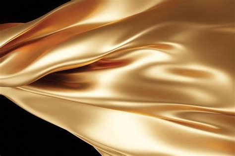 Gold fabric texture background