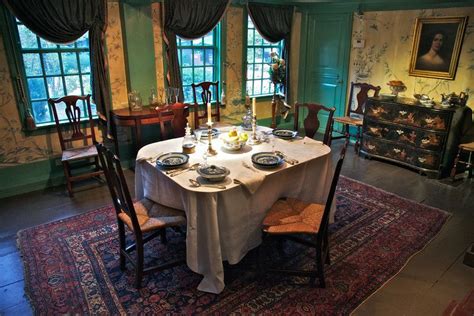 Dining Room at The House of Seven Gables, part of Captain Turner's ...