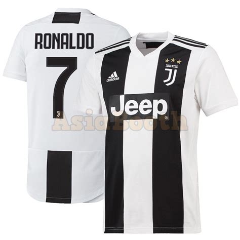 2018-2019 Juventus FC Home Jersey Shirt For Men (Cristiano Ronaldo ...