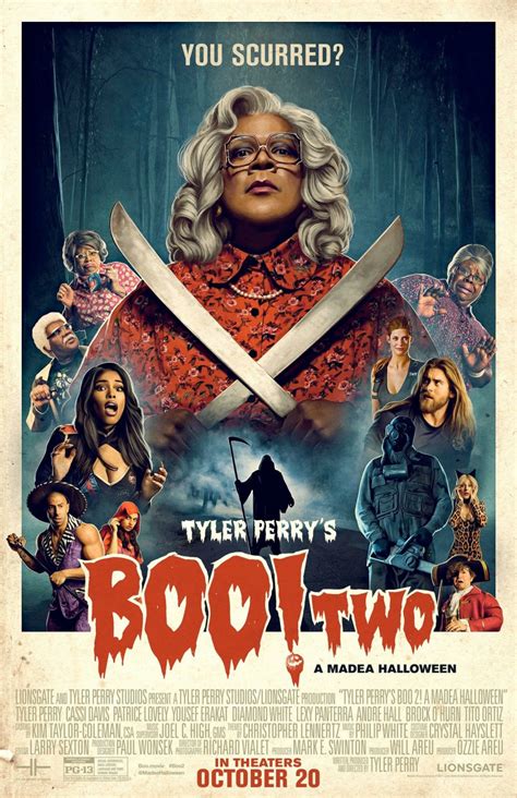 Boo 2! A Madea Halloween (#2 of 7): Extra Large Movie Poster Image ...