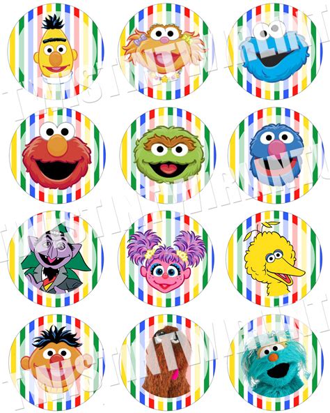 Sesame Street Birthday Party Printables | Twistin Twirlin Tutus