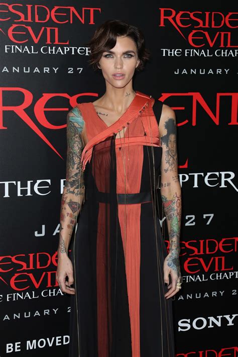 Ruby Rose - Resident Evil: The Final Chapter Premiere in Los Angeles ...