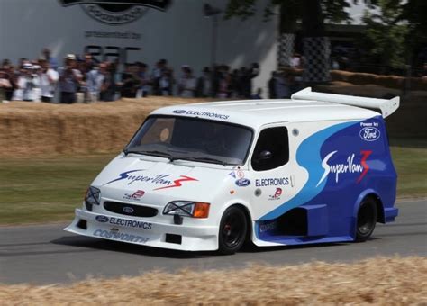 Ford Transit Supervan 3 Roars Up Goodwood Hill - autoevolution