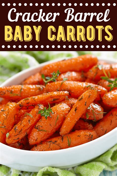 Cracker Barrel Baby Carrots - Insanely Good