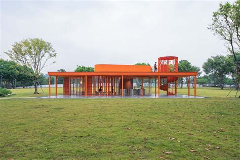 Gallery of The Great Lawn City Library Of Central Park Of Pingshan / CM ...