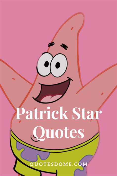 Patrick Star Quotes Patrick Star Quotes, Patrik Star, Halloween Quotes ...