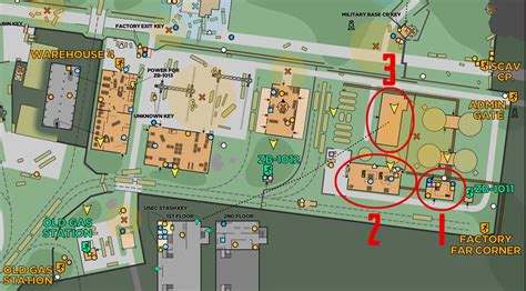 Tarkov: Guide to the Customs Map 2022 - Exits, Keys, Stashes & Loot