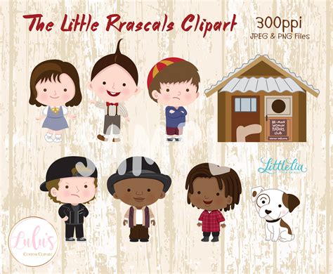 Little Rascals Alalfa Clipart