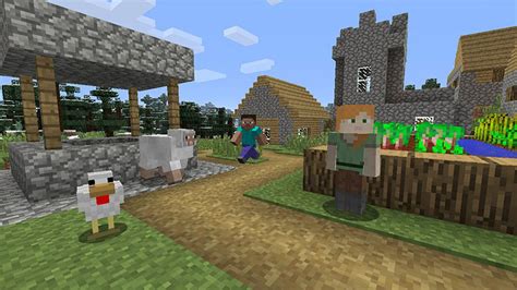 Minecraft Nintendo Switch Edition: seeds for world spawns with villages ...