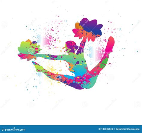 Cheerleading Logo Stock Illustrations – 200 Cheerleading Logo Stock ...