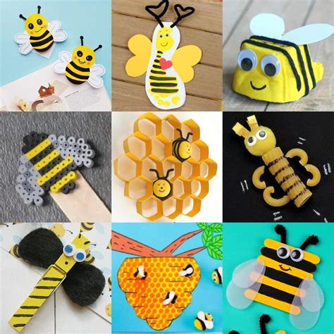 Bee Crafts Your Kids Will Be Buzzing About - DIY Candy