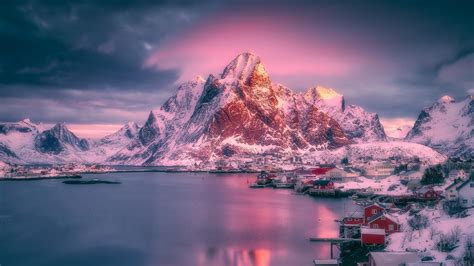 2560x1440 Resolution Lofoten Norway 1440P Resolution Wallpaper ...