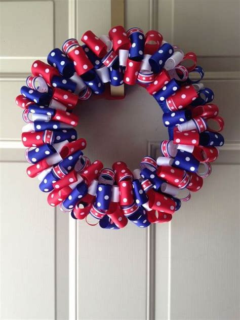 Easy Patriotic Wreaths for Labor Day Holiday - family holiday.net/guide ...