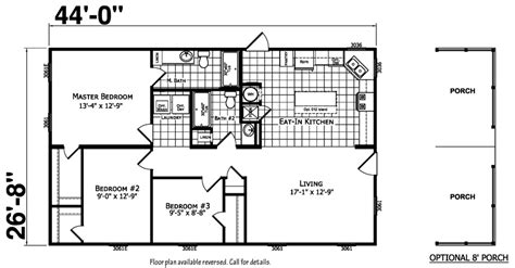 2 Bedroom Double Wide Mobile Home Floor Plans | www.resnooze.com