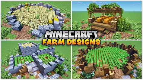 8 Quick and Easy Minecraft Farm Designs | สรุปข้อมูลที่เกี่ยวข้องกับ ...