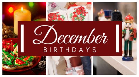 DecemberBirthdays - Celebration Advisor - Wedding and Party Network Blog